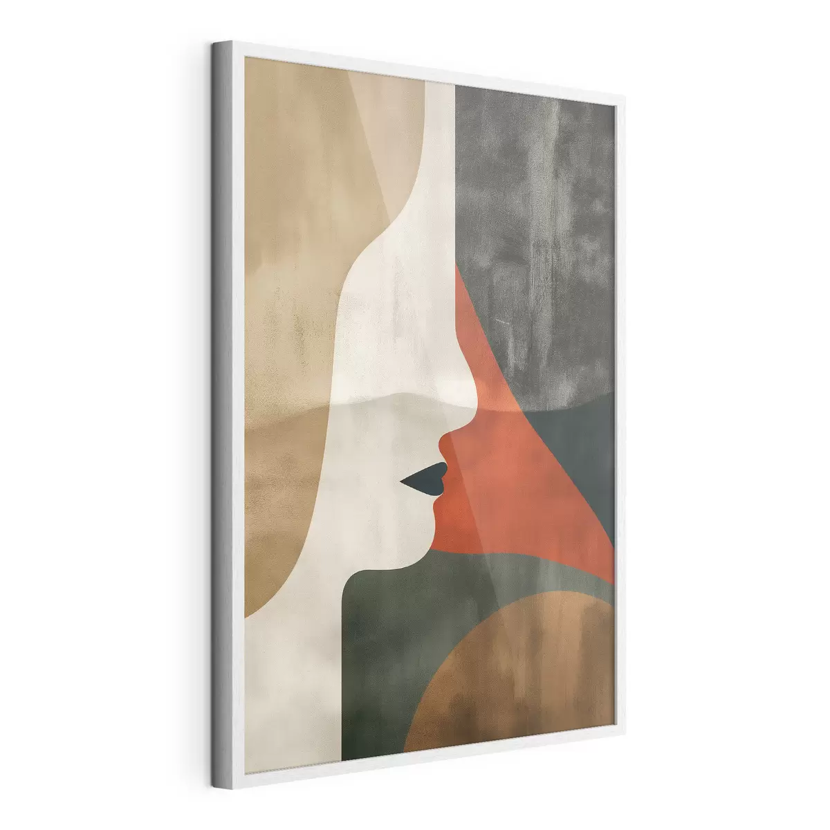 Poster Volto e astrazione f44969