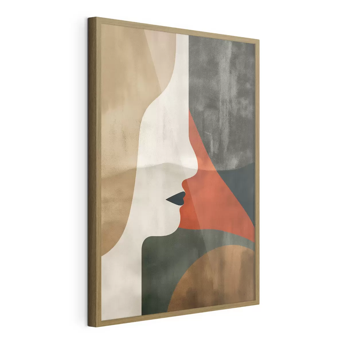 Poster Volto e astrazione f44969