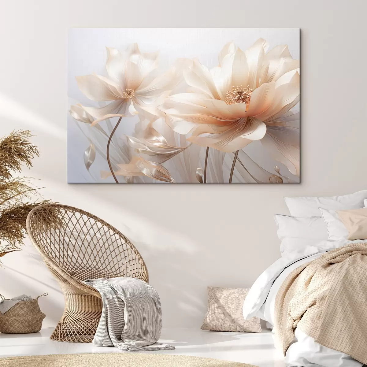 carta da parati Fiori di pesco delicati nr. s44836