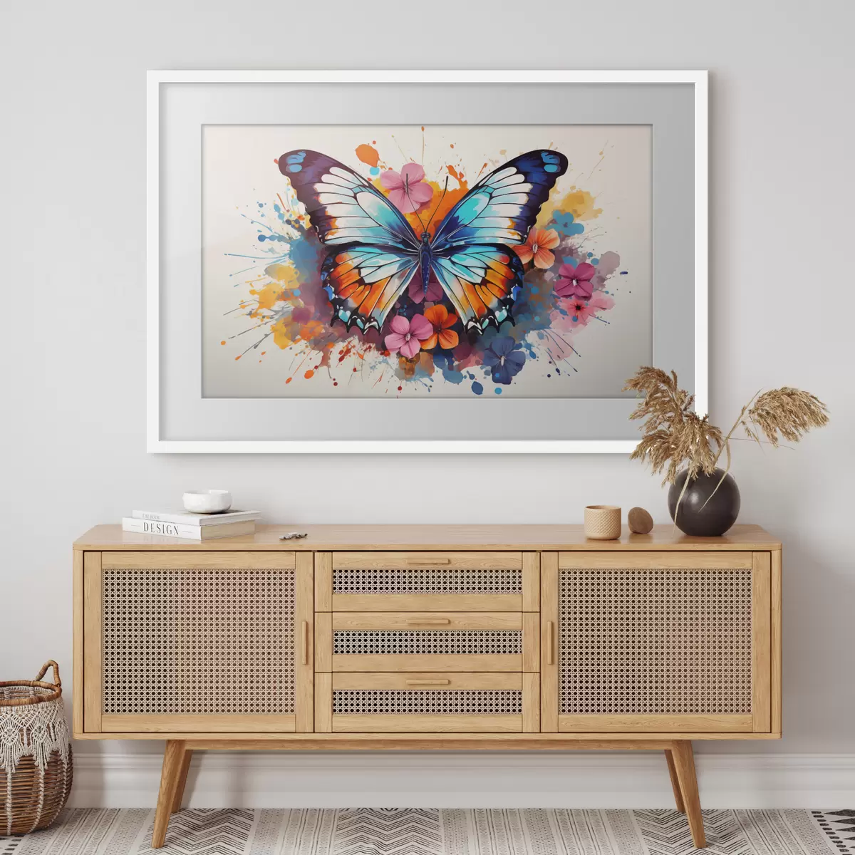 Poster Farfalle e gioia f44943