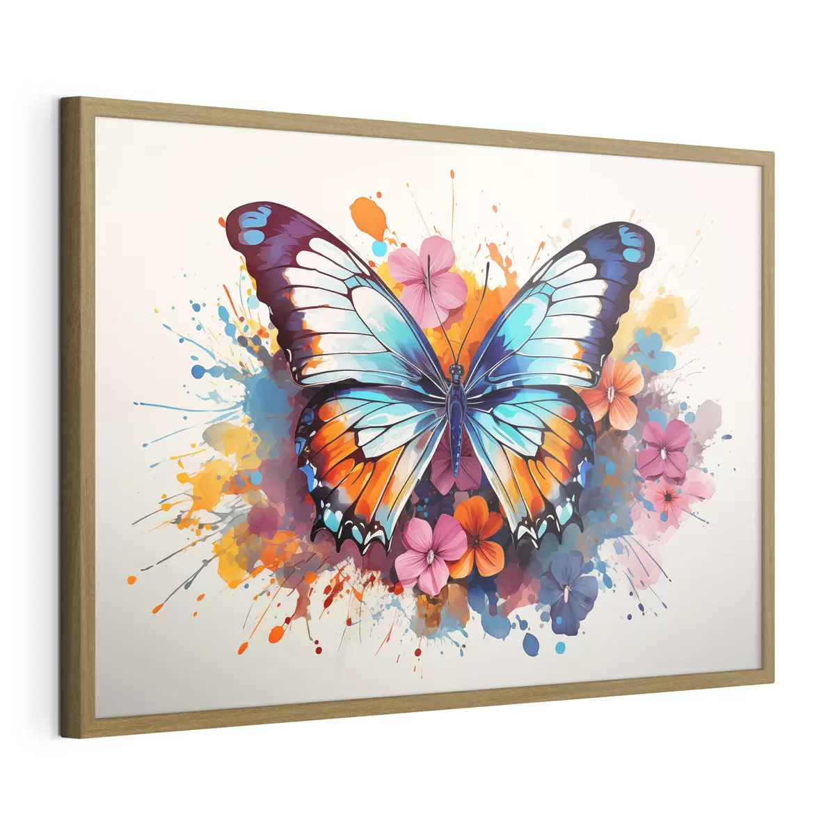 Poster Farfalle e gioia f44943