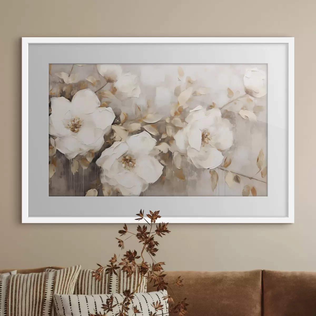 Poster Erbario caldo f44922