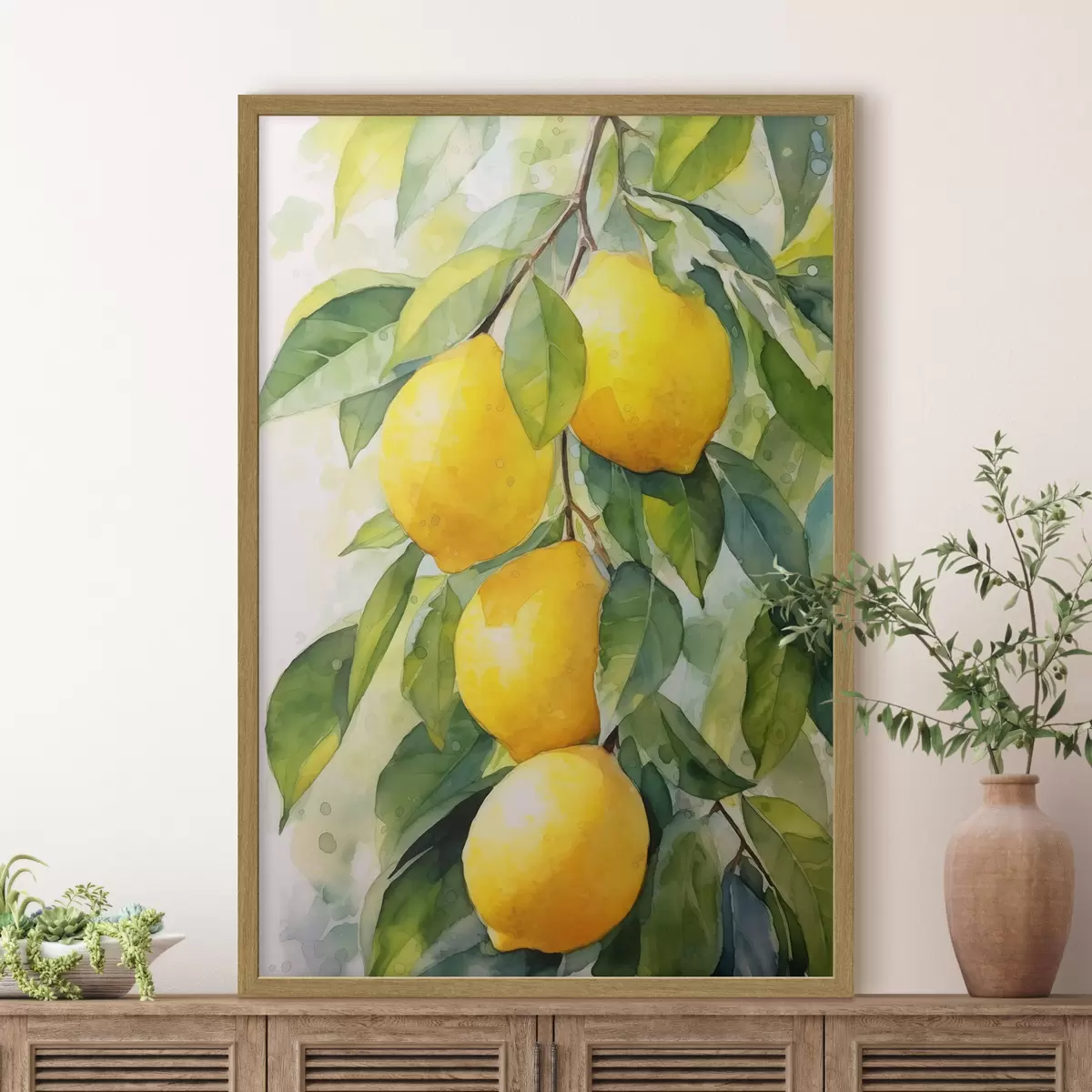 Poster Ramo di limoni f45001
