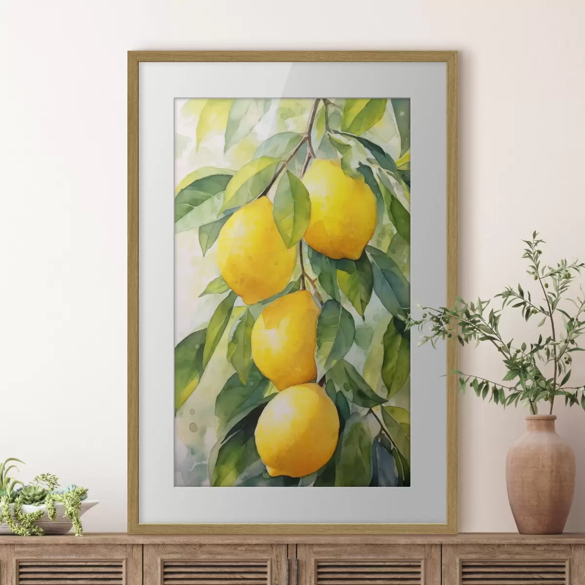 Poster Ramo di limoni f45001