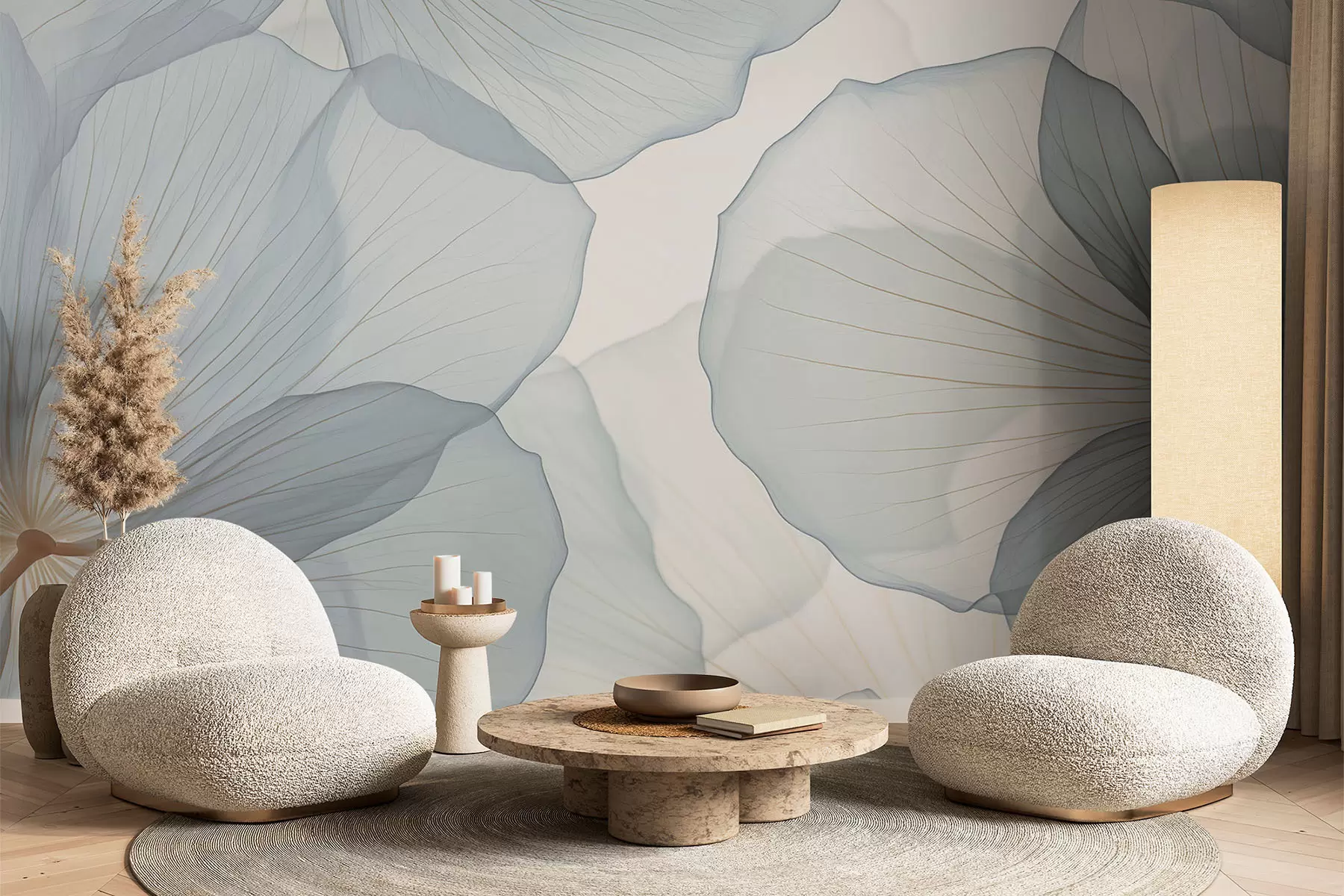 Carta da parati Floreale Petali n. w04229