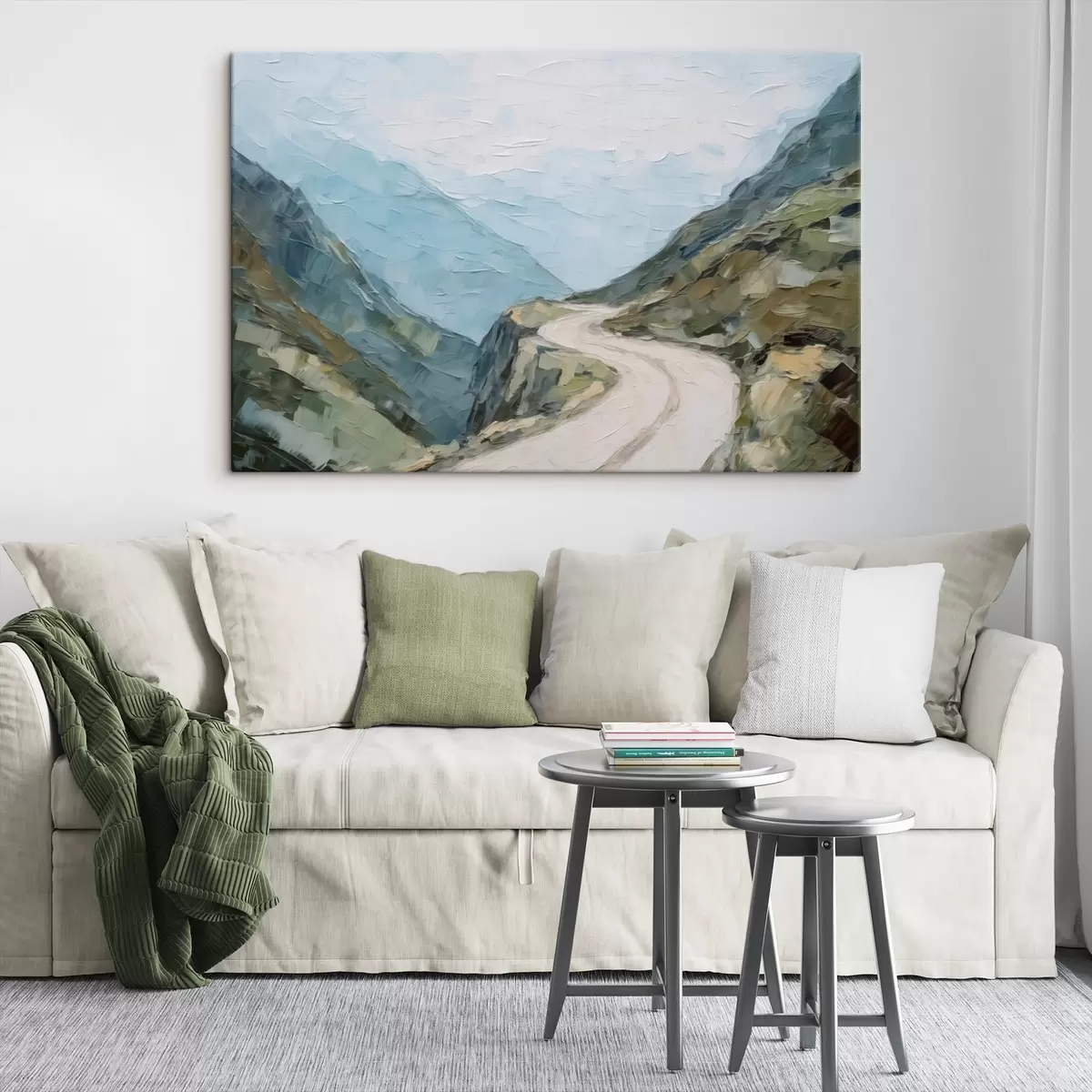 carta da parati Strada tra le montagne nr. s45018