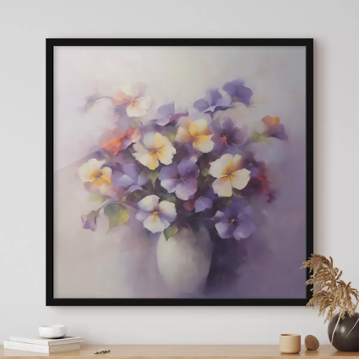 Poster Bouquet di violette f45012
