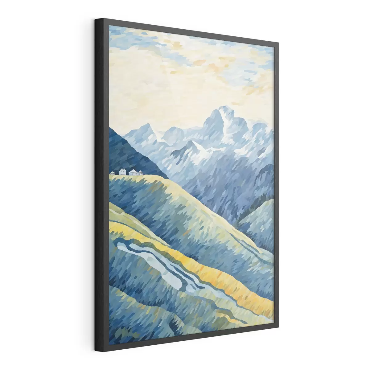 Poster Paesaggio montano f45027