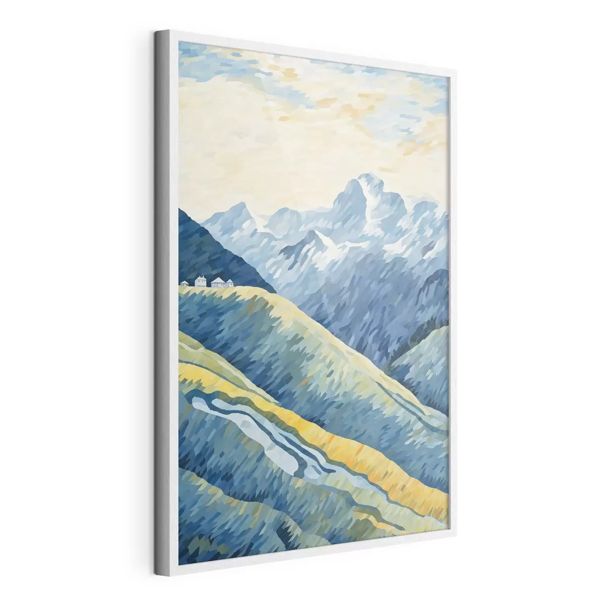 Poster Paesaggio montano f45027