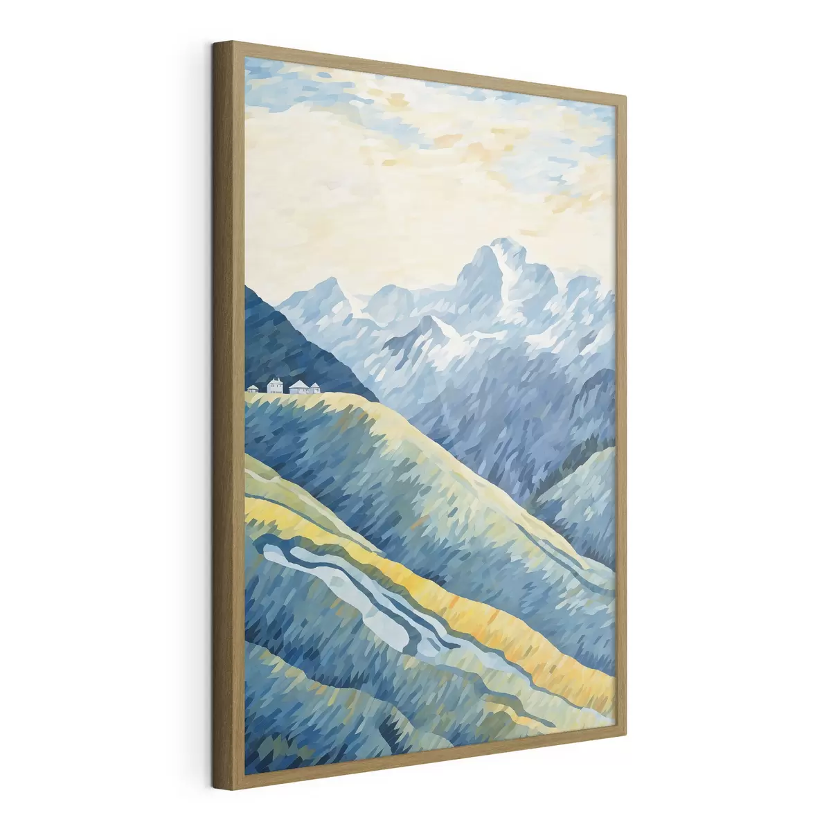 Poster Paesaggio montano f45027