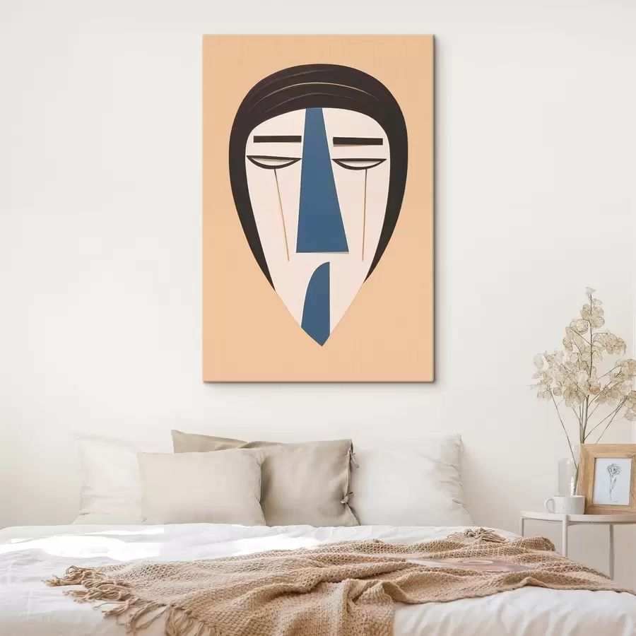 carta da parati Volto astratto nr. s45084