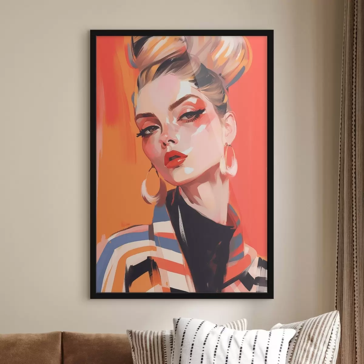 Poster Donna brillante f45080