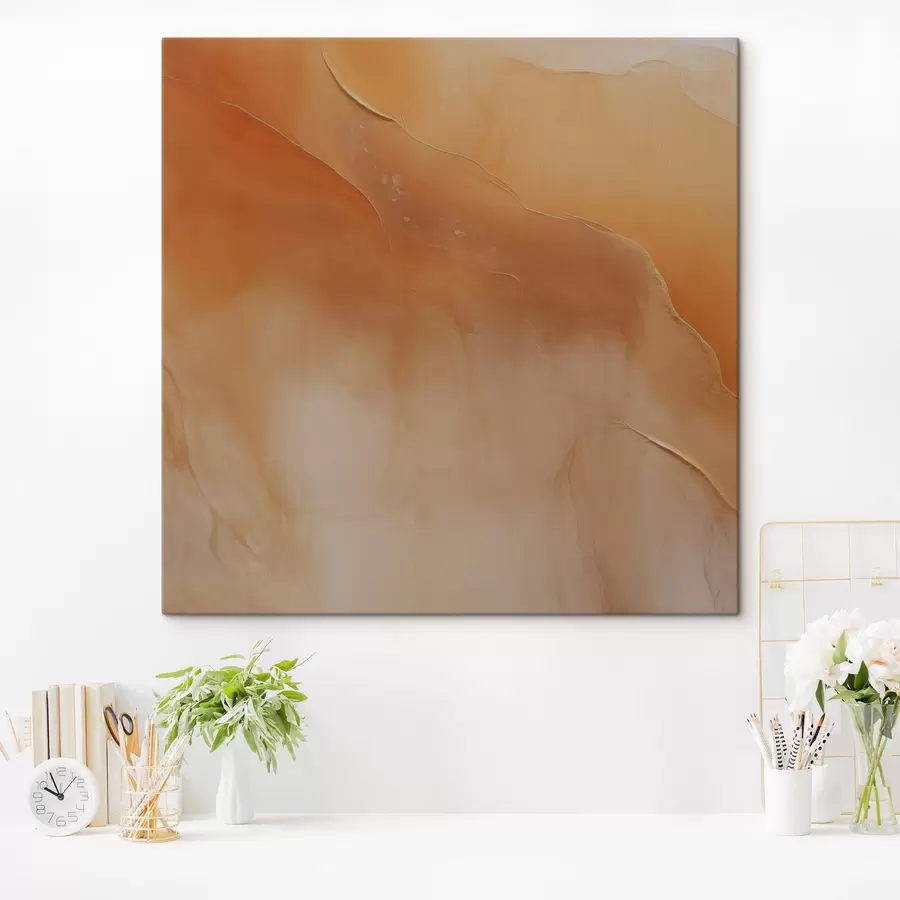 carta da parati toni della terra, strati morbidi, minimalismo, stile acquerello, movimento astratto, calma nr. s45107