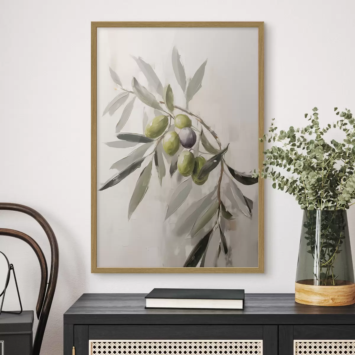 Poster Olive nella luce soffusa f45110