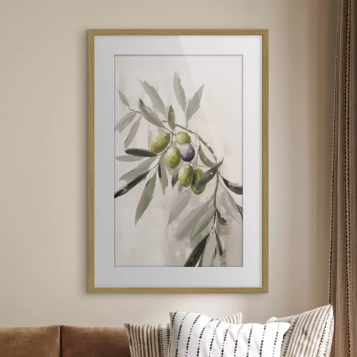 Poster Olive nella luce soffusa f45110