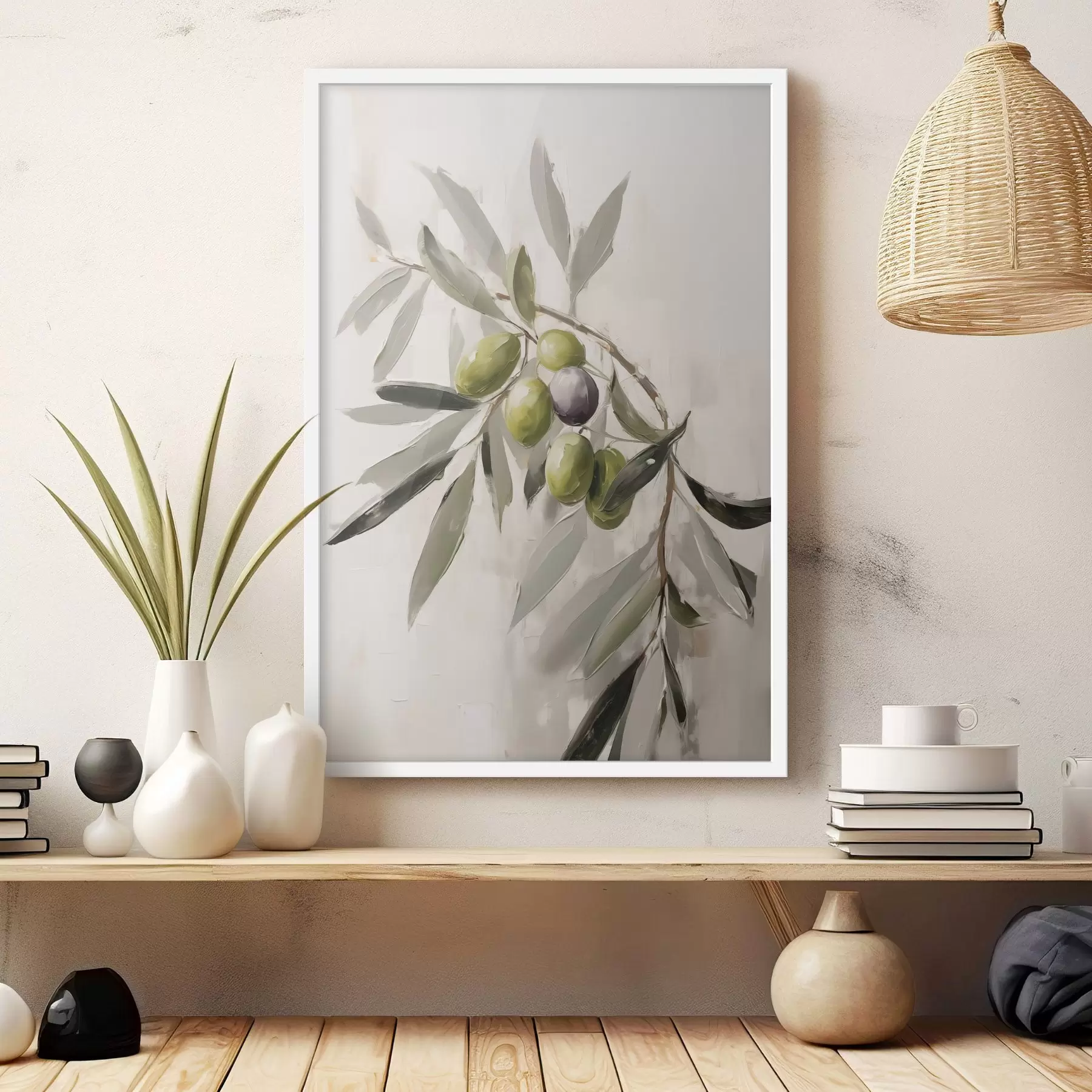 carta da parati Olive nella luce soffusa nr. f45110