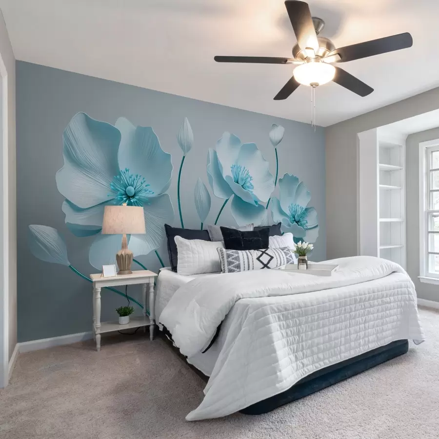 Carta da parati 3D Fiori Fiori leggiadri n. w04248v1