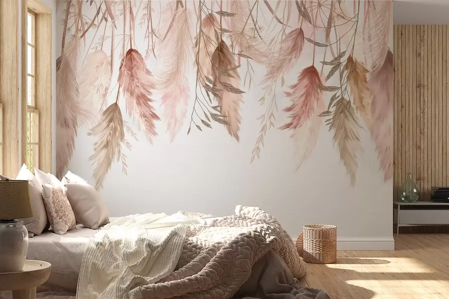 carta da parati Fiori secchi nr. w04253