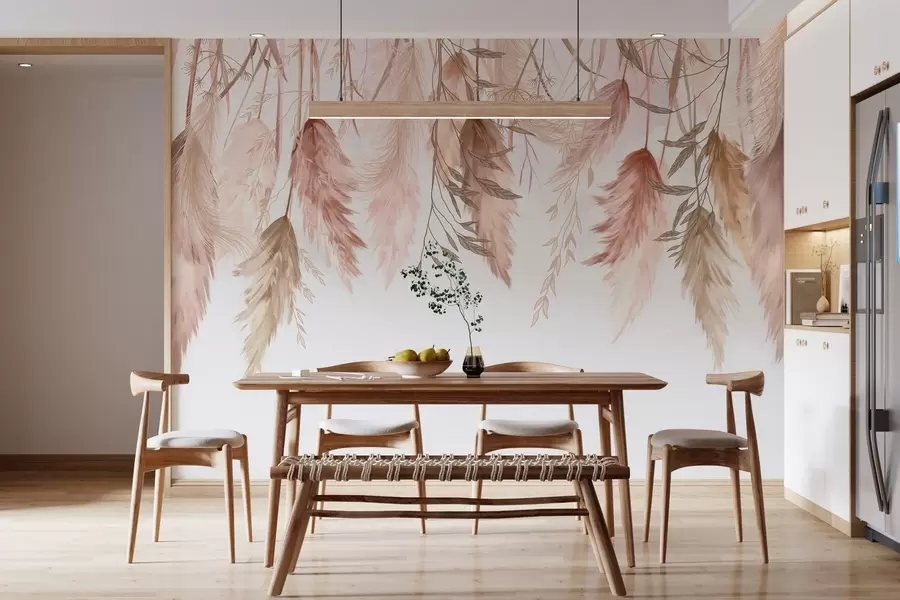 carta da parati Fiori secchi nr. w04253