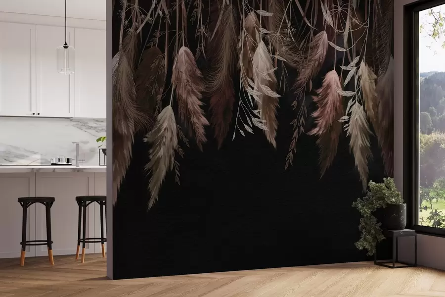 carta da parati Fiori secchi nr. w04253v1