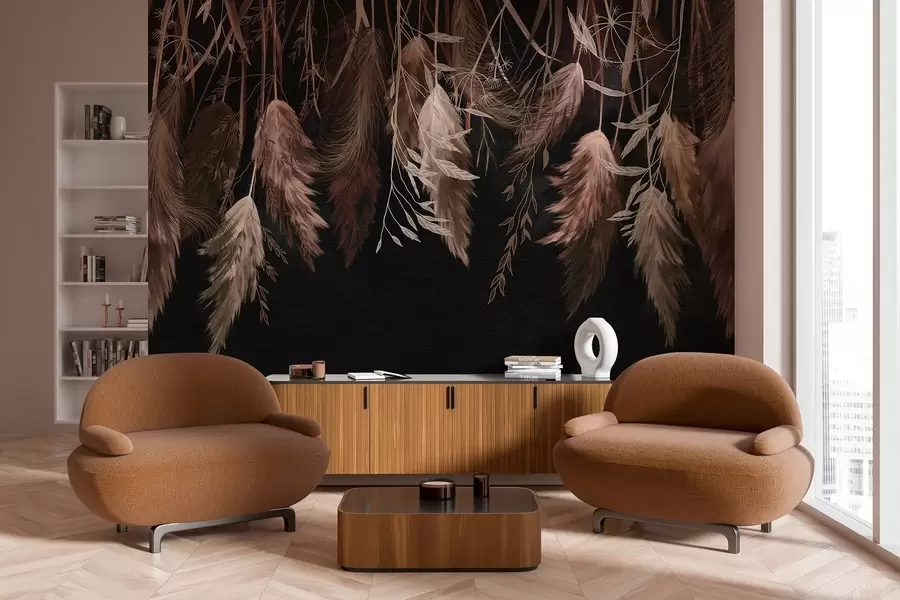 carta da parati Fiori secchi nr. w04253v1