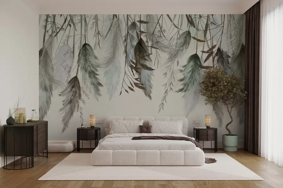 carta da parati Fiori secchi nr. w04253v2