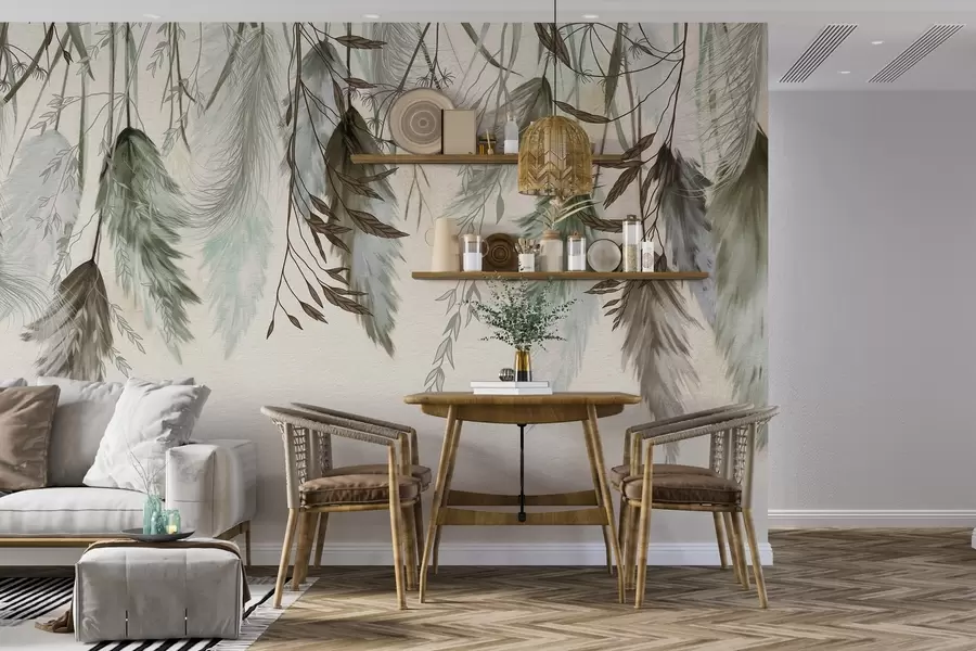 carta da parati Fiori secchi nr. w04253v2