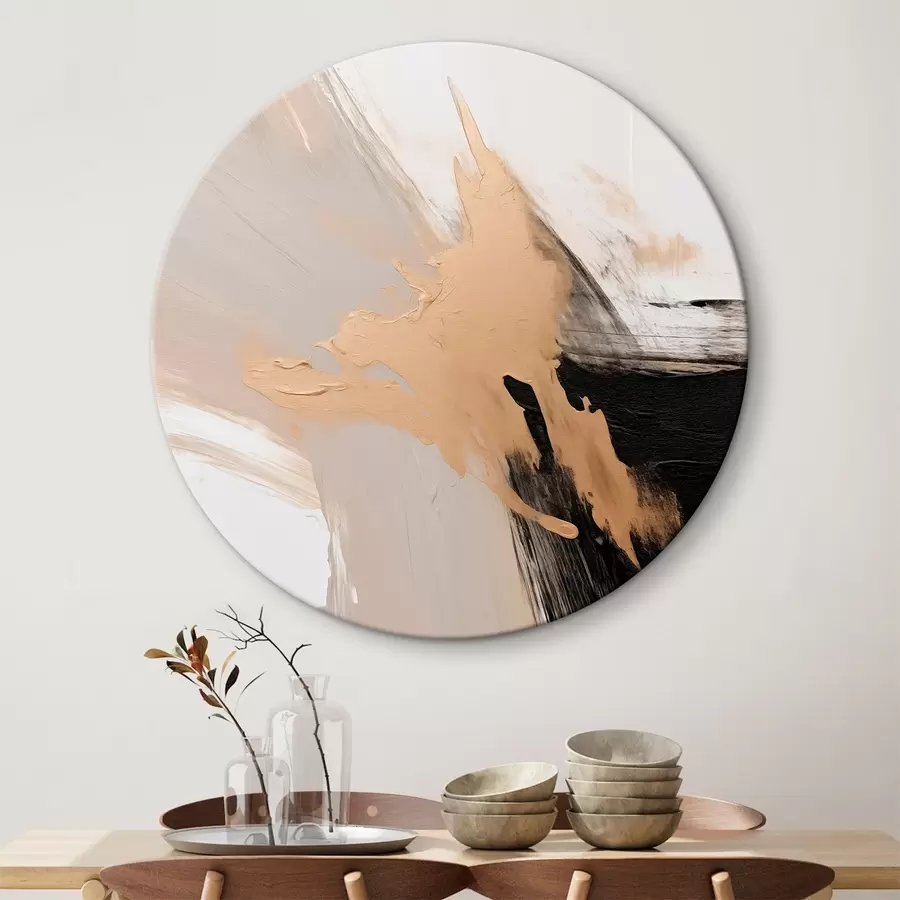 carta da parati Astrazione dinamica ad imitazione delle pennellate nr. r45126