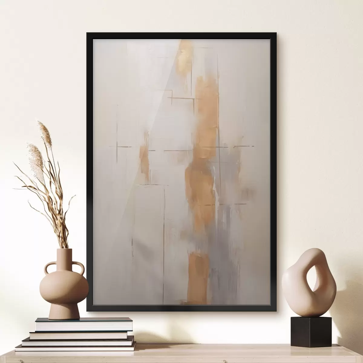 Poster Tratti e linee astratte f45113