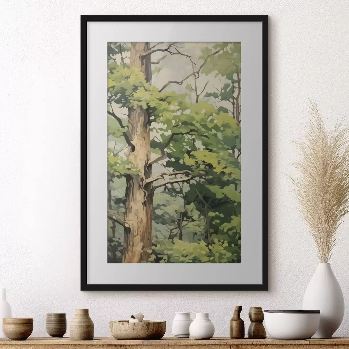 Poster Albero e scintilla f45117