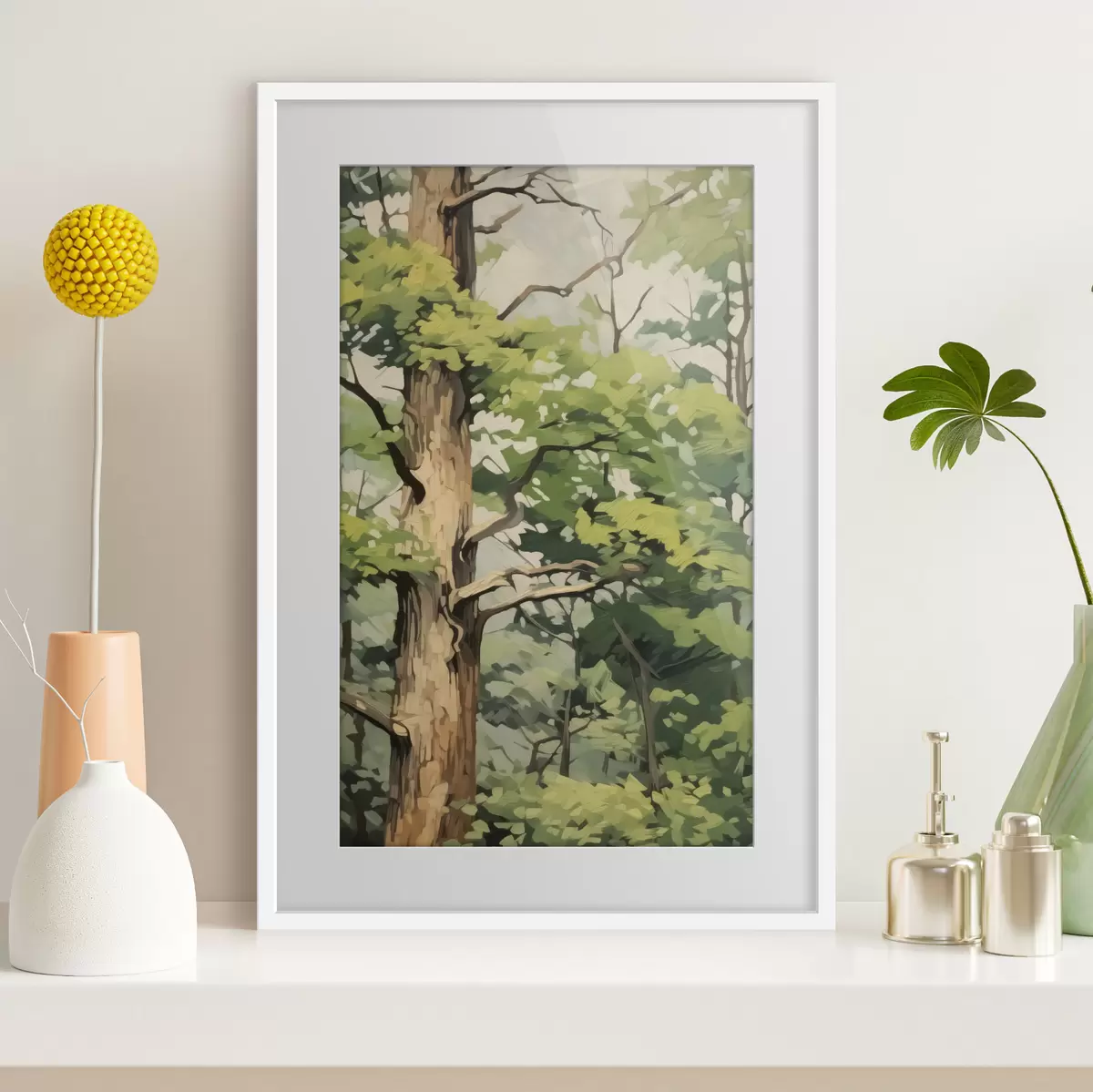 Poster Albero e scintilla f45117