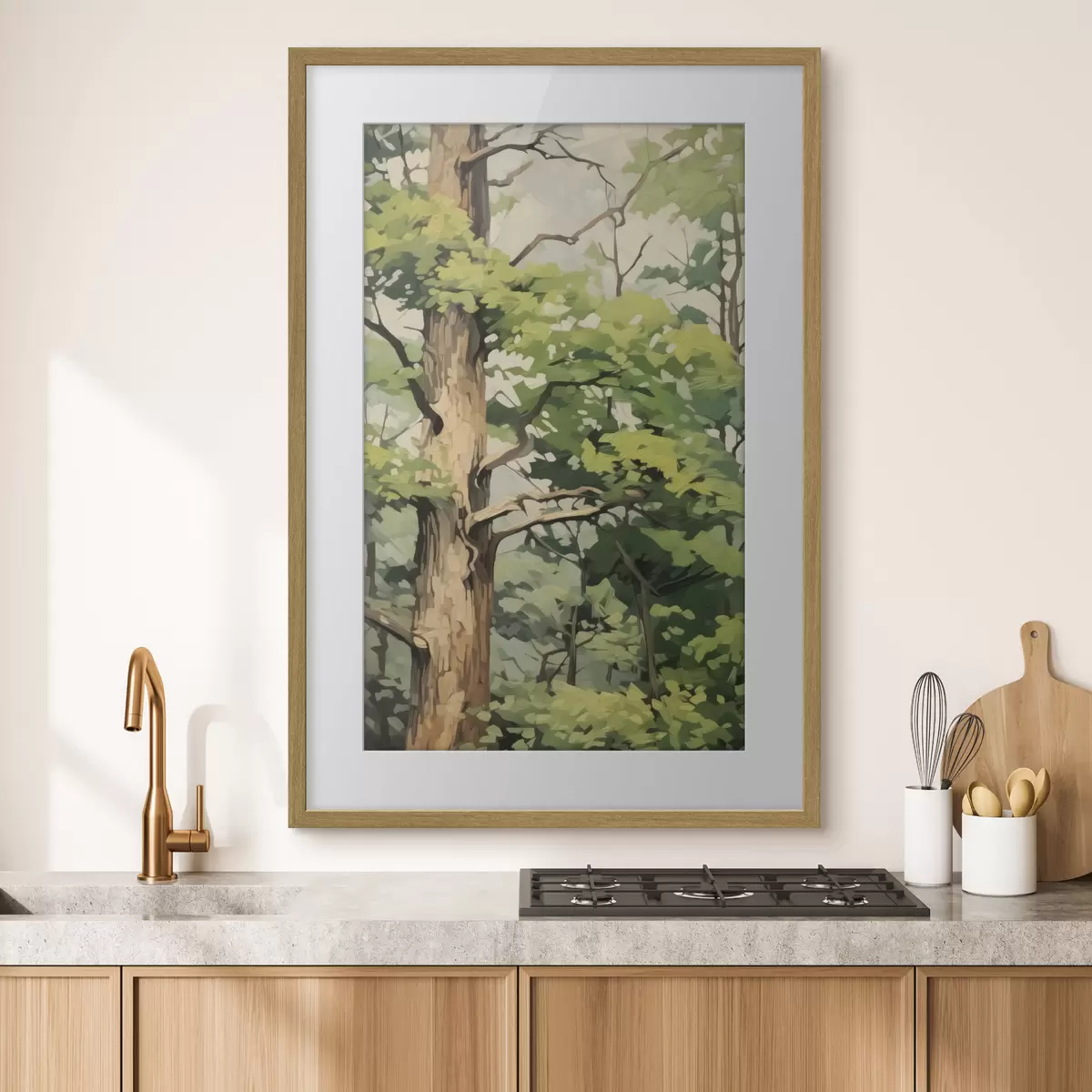 Poster Albero e scintilla f45117