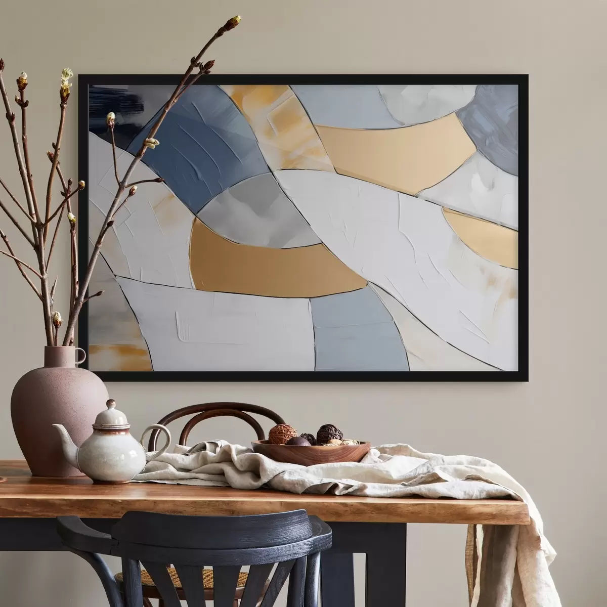 Poster Astrazione geometrica moderna f45118