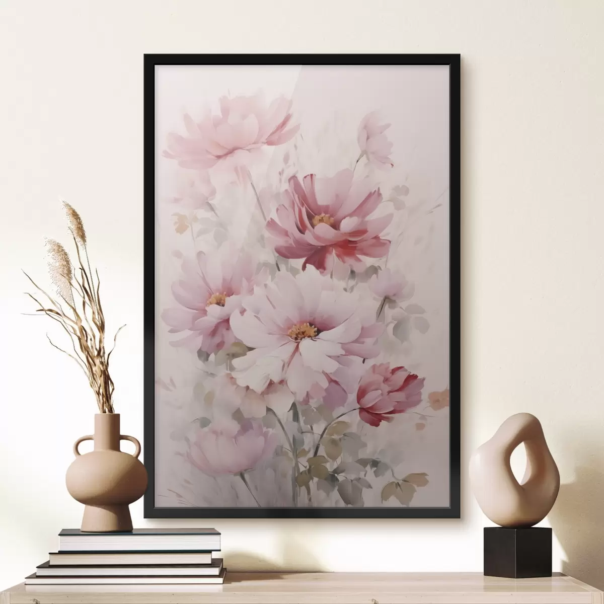 Poster Imitazione di un mazzo di fiori f45120