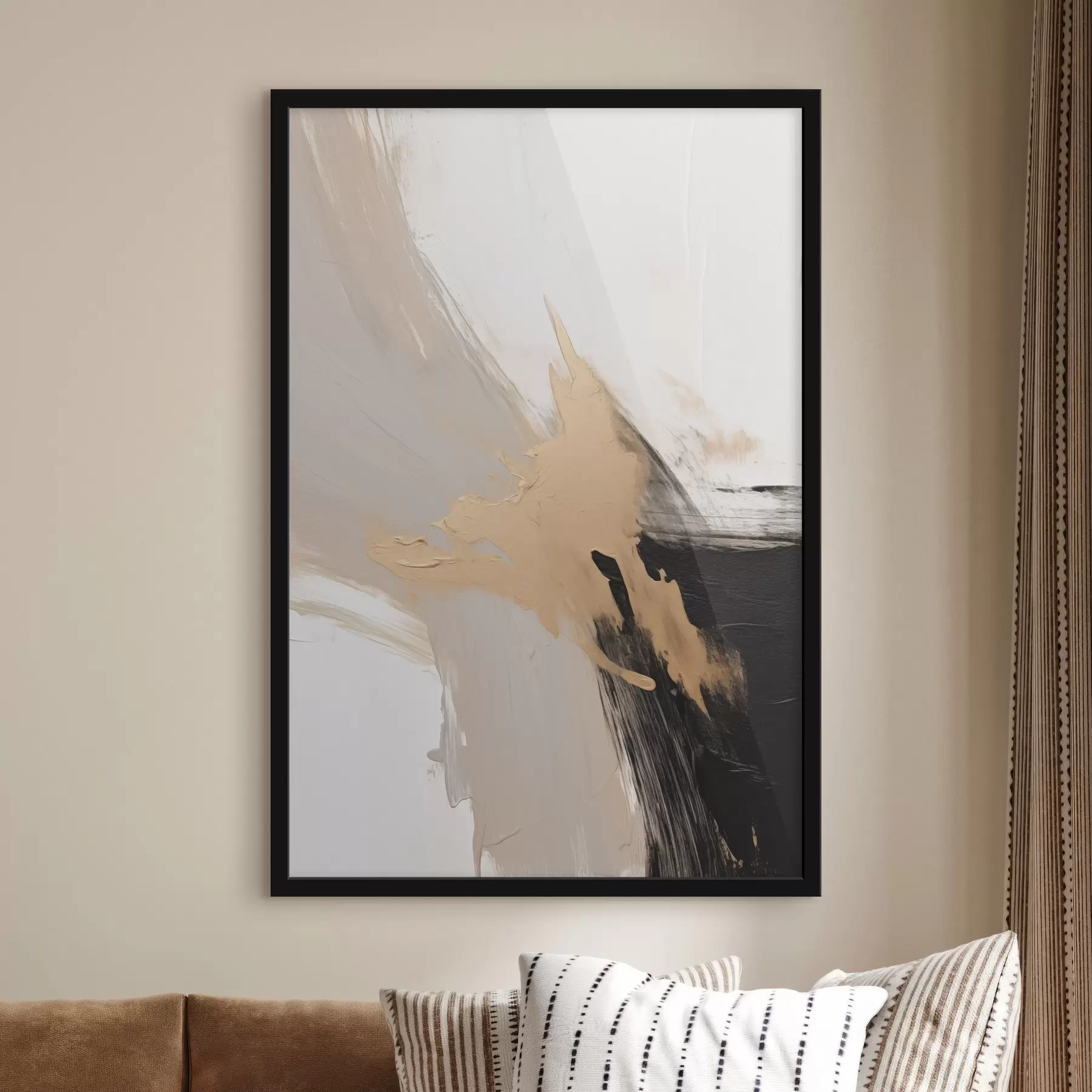 carta da parati Astrazione dinamica ad imitazione delle pennellate nr. f45126