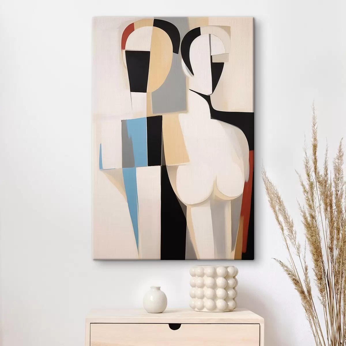 carta da parati Ritratto astratto di una coppia nr. s45123