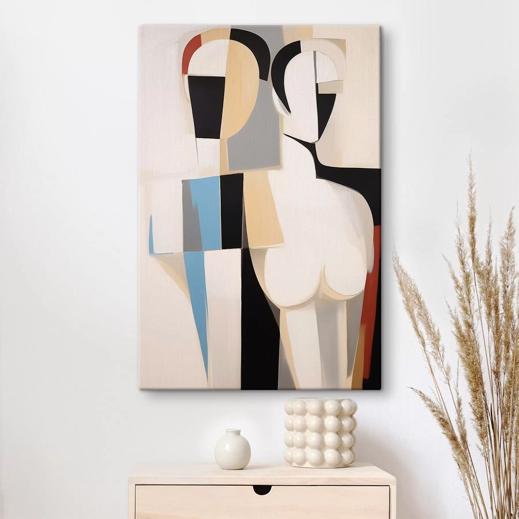 carta da parati Ritratto astratto di una coppia nr. s45123