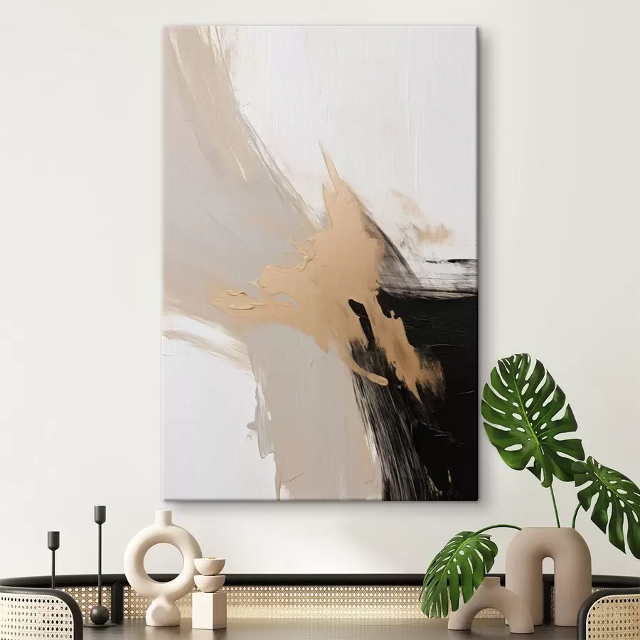 carta da parati Astrazione dinamica ad imitazione delle pennellate nr. s45126