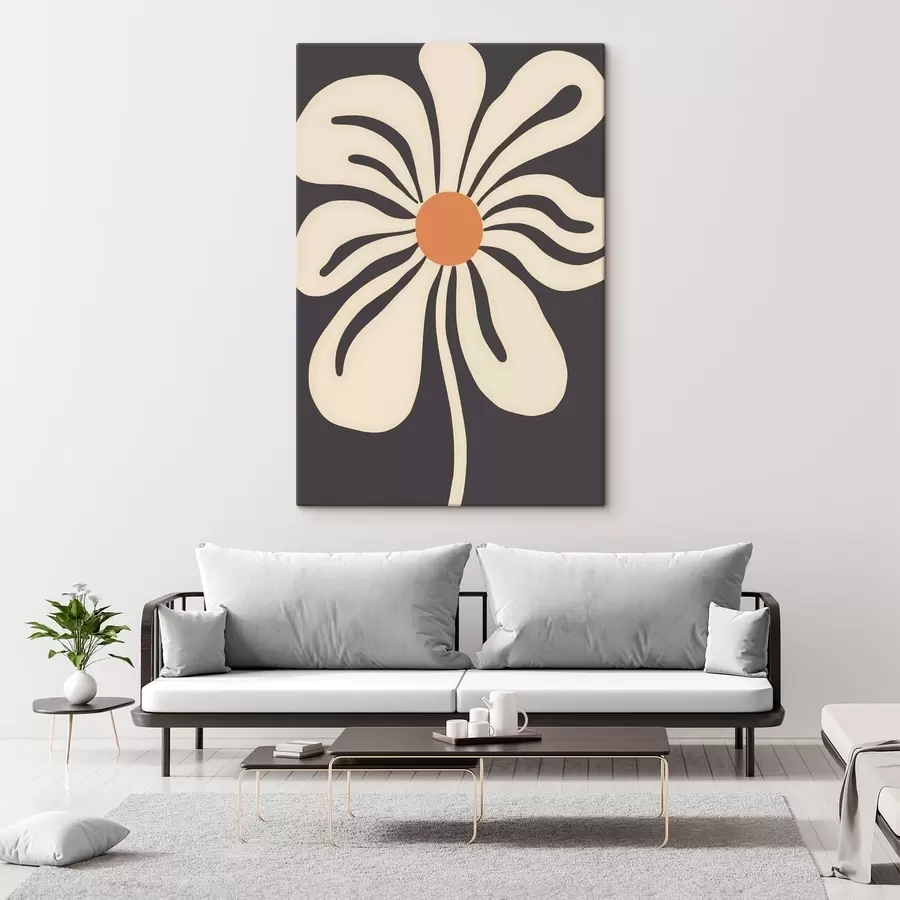 carta da parati Fiore stilizzato nr. s45150