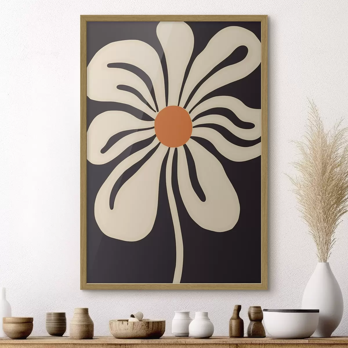 Poster Fiore stilizzato f45150