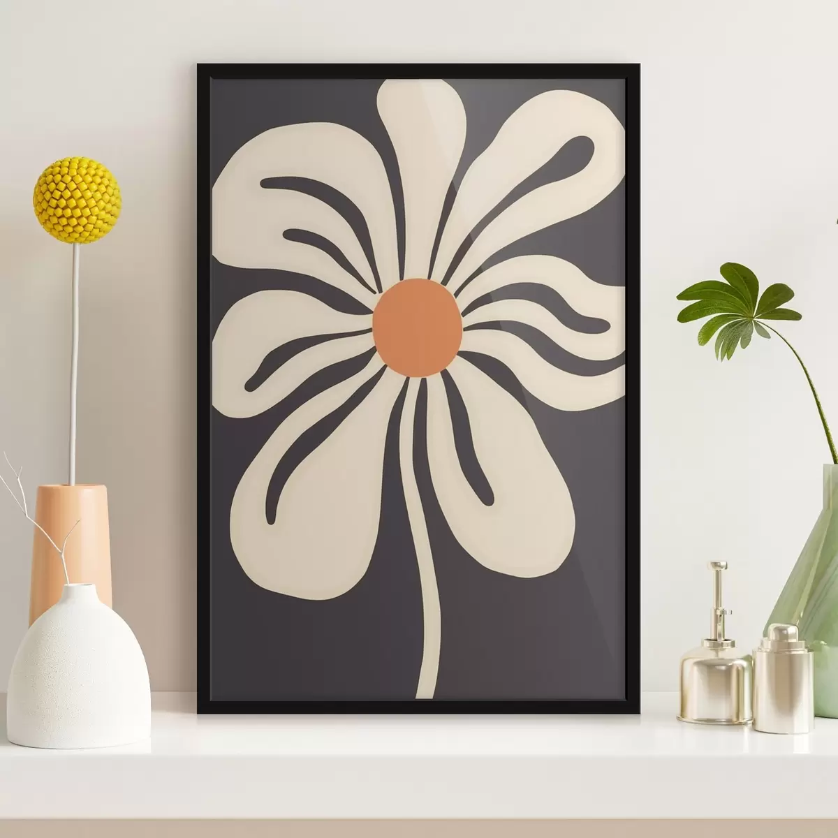 Poster Fiore stilizzato f45150