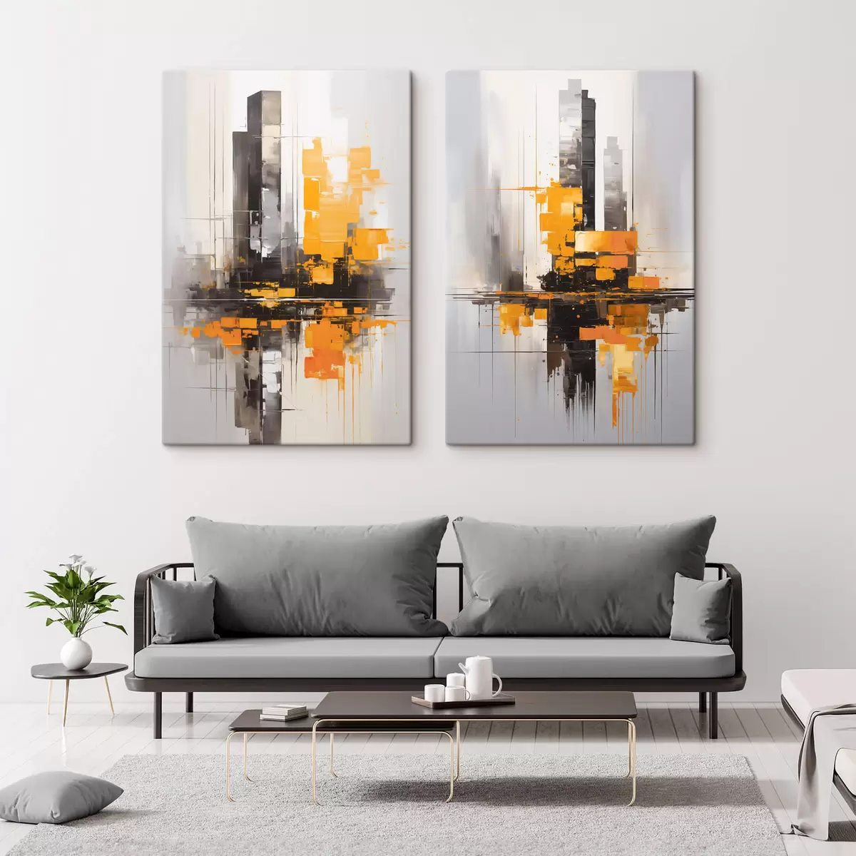 carta da parati Grattacieli astratti nr. m00515