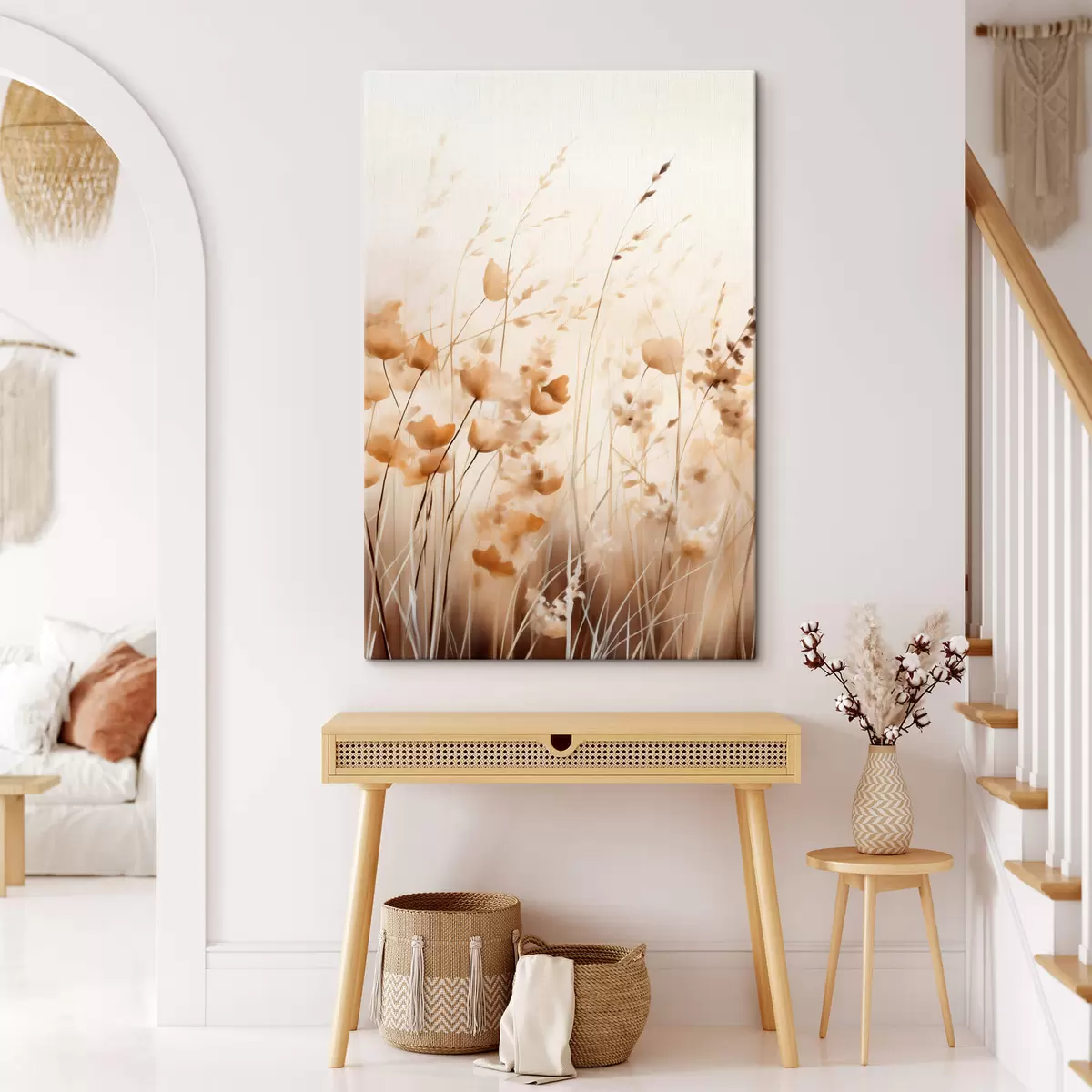 carta da parati Fiori selvatici astratti nr. s45063