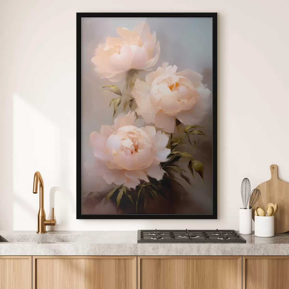 Poster Un bouquet di peonie f44414