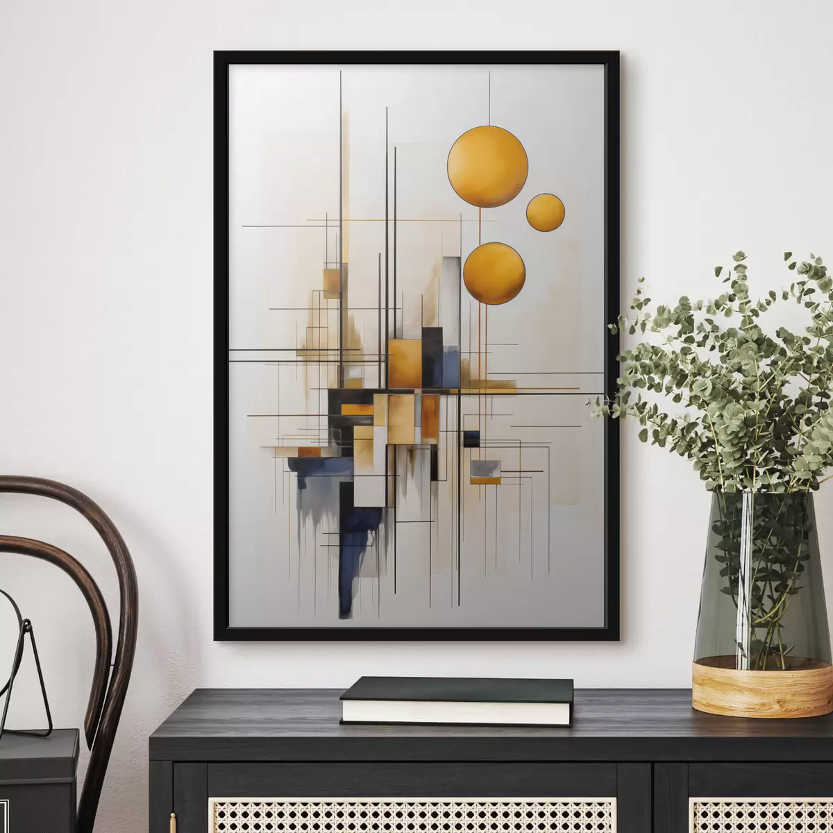 Poster Astrazione geometrica f45159