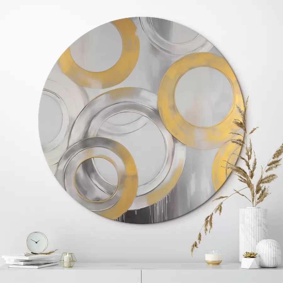 carta da parati Astrazione con i cerchi nr. r45133