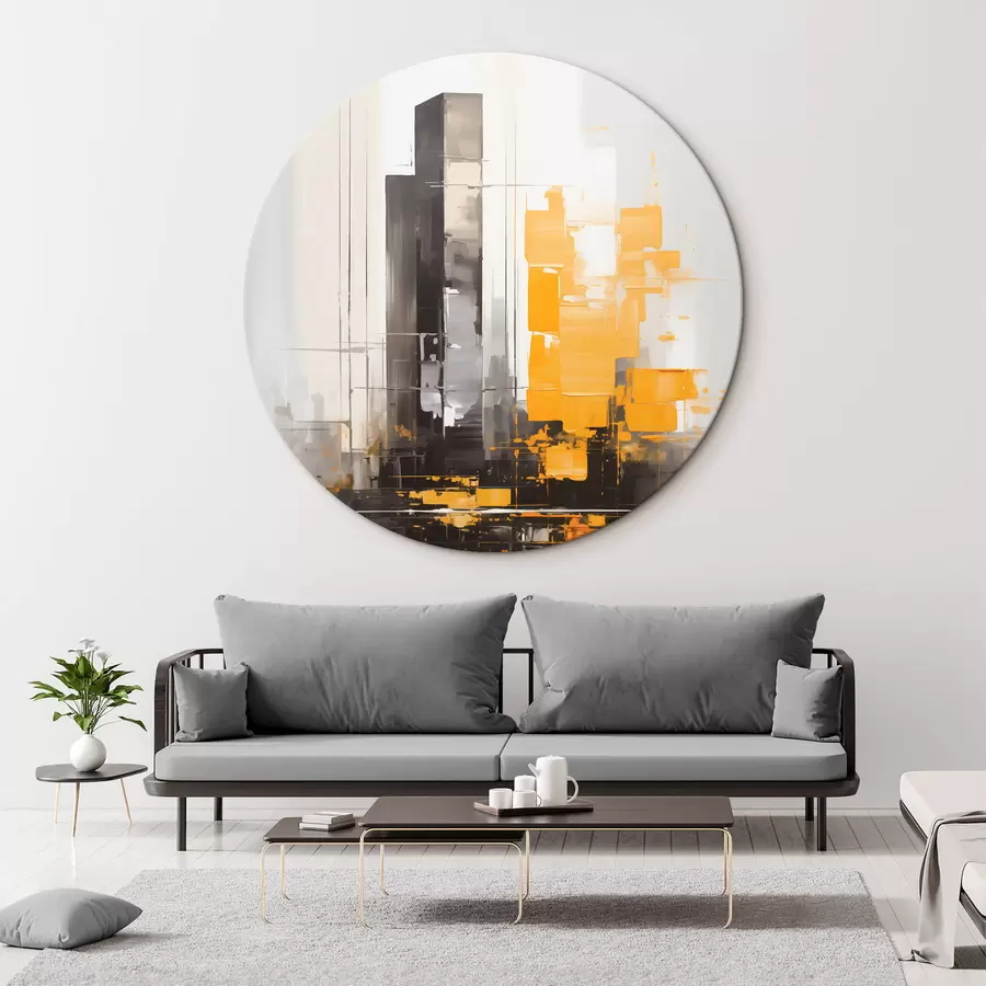 carta da parati Astrazione con i grattacieli nr. r45162