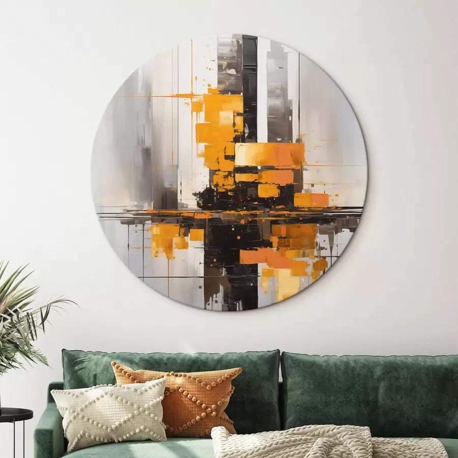 carta da parati Astrazione con i grattacieli nr. r45163