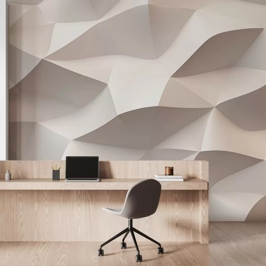 Carta da parati 3D Astrazione geometrica 