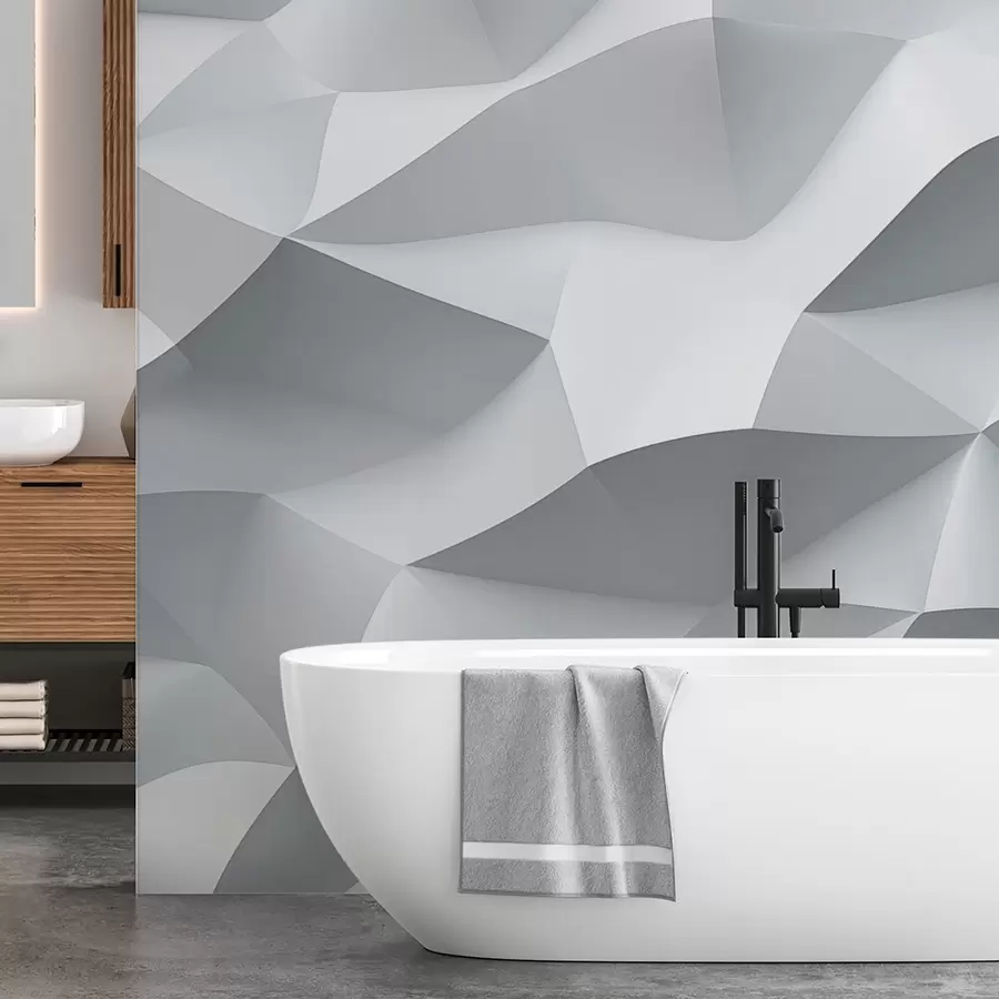 Carta da parati 3D Astrazione geometrica 